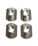 Duotone TrackNut Stainless Steel (4pcs