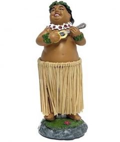 Devoted Hawaiian Hula Dashboard Dude