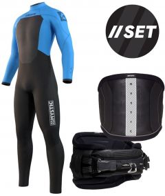 Mystic Star Fullsuit 4/3mm Bzip + Star Waist Harness
