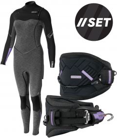 ProLimit Oxygen Free X 6/4 + Kitesurf Waist Harness Edge